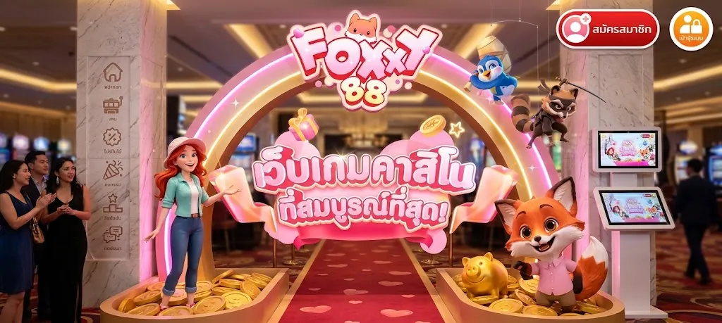 foxy88 ทางเข้า เล่นง่ายบนมือถือ 2026